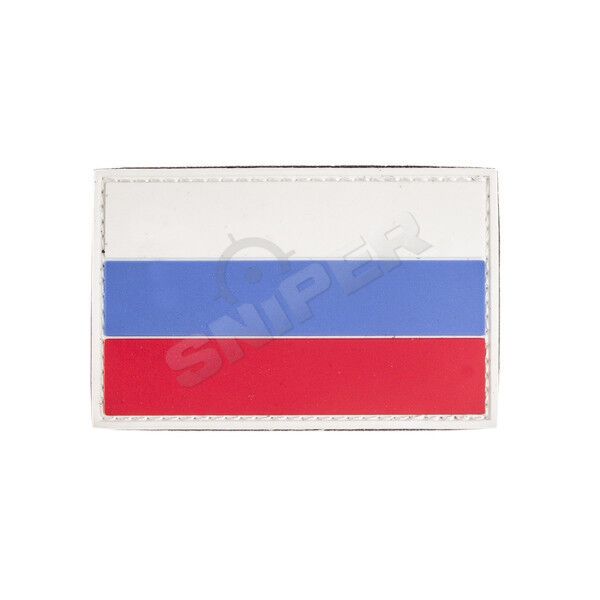 Russia Flag PVC Patch (B114) - Bild 1