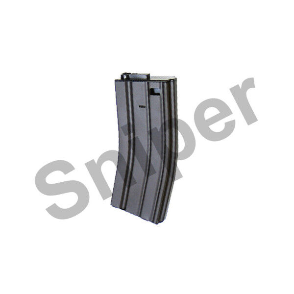 M4/M16 Metall Low Cap Magazin, Black - Bild 1