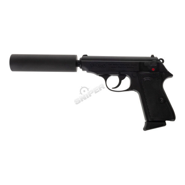 Walther PPK/S Kit GBB Softair Pistole, Black - Bild 1