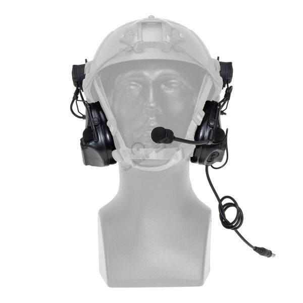 Z-Tactical Z154 CIII Headset w/ Fast Helmet Adapter, Black - Bild 1