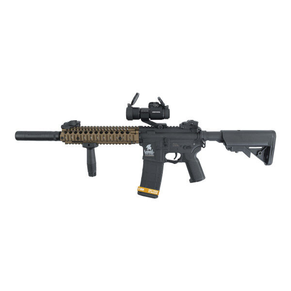 Prep my Airsoft - Lancer Hybrid MK18 Gen 2 mit ETU + Mosfet (S)AEG, Black/Bronze - Bild 1