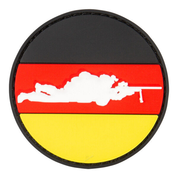 Patch 3D PVC Sniper Germany round - Bild 1