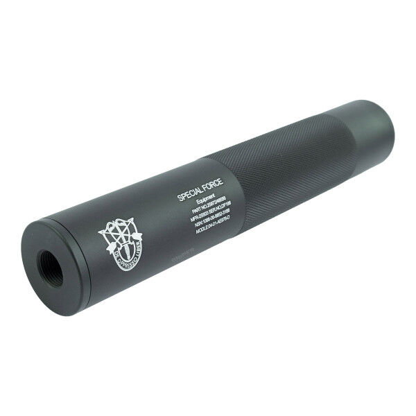 Special Forces Silencer, 197mm 14mm CW/CCW, Black - Bild 1