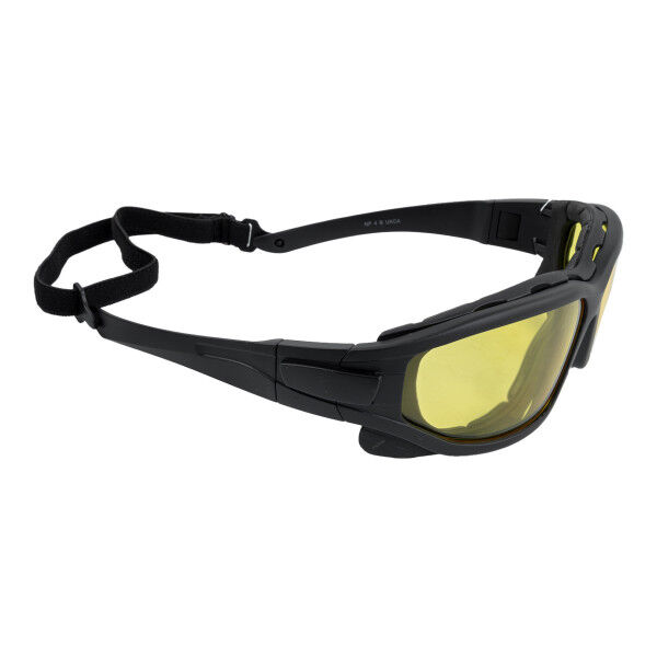 NP Defence Pro´s Schutzbrille Black, Yellow Lens - Bild 1