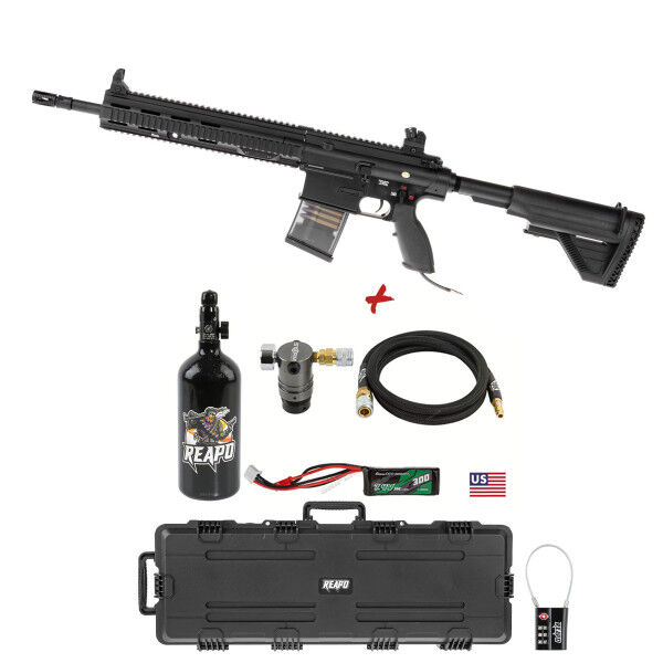 HPA Deal #2 - SAC x Wolverine GE17 HPA DMR Rifle, Black - Bild 1