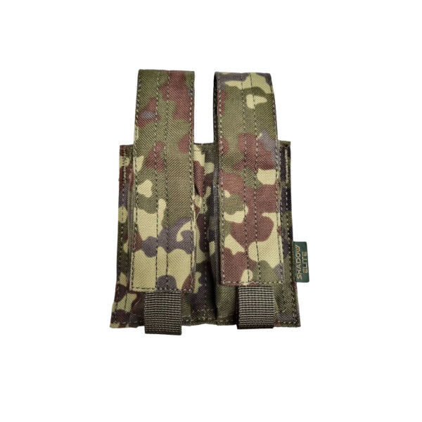 Shadow Griptac Double Pistol Mag Pouch, Flecktarn - Bild 1