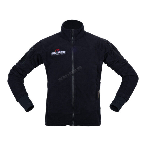 Sniper-As Lynx Fleece Jacket, Black - Bild 1