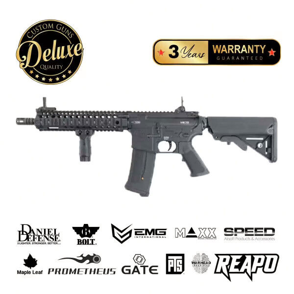 SAC Custom Daniel Defense MK18, (S)AEG new Gen, Black - Bild 1