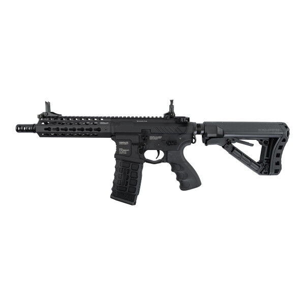 G&amp;G GC SR CQB &lt; 0,5 Joule Softair Gewehr, Black - Bild 1