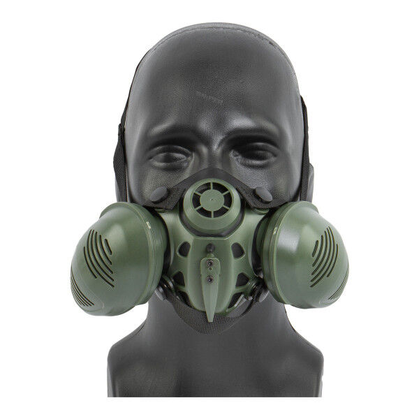 Respirator Face Mask, Green - Bild 1