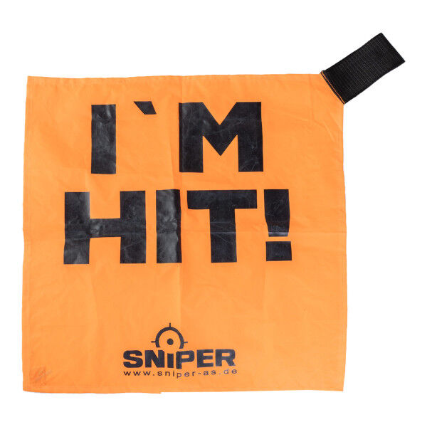Sniper Dead Rag Hit Markierer Airsoft &quot;I´m HIT&quot; - Bild 1