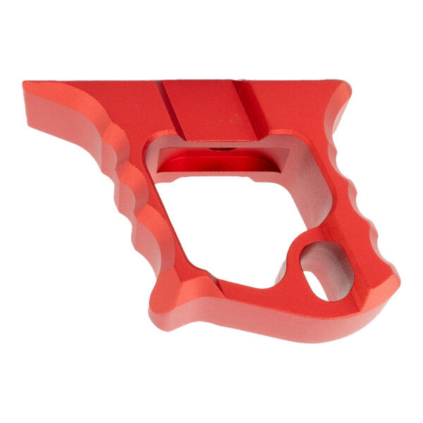 M-Lok / Keymod Aluminum Angled Forward Grip, Red - Bild 1