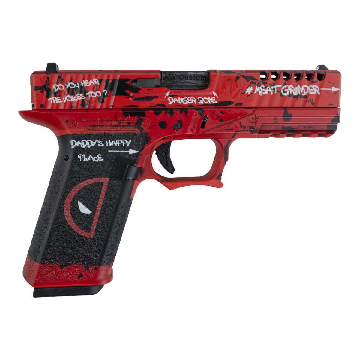 Aw Custom Vx Gbb Red Version Softair Pistolen Gas Ab Softair Pistolen Softairwaffen