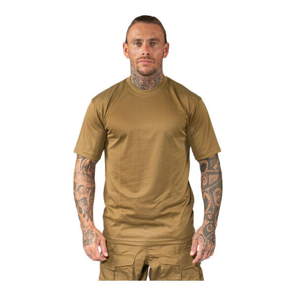 Tactical T-Shirt Quick Dry, Coyote - Bild 1
