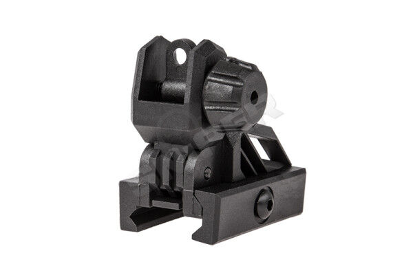 V-Tactical Folding Rear Sight, Black - Bild 1