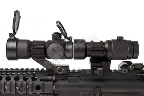 Multi Dot Sight 35mm inkl. 3x FTS Magnifier, Black - Bild 1