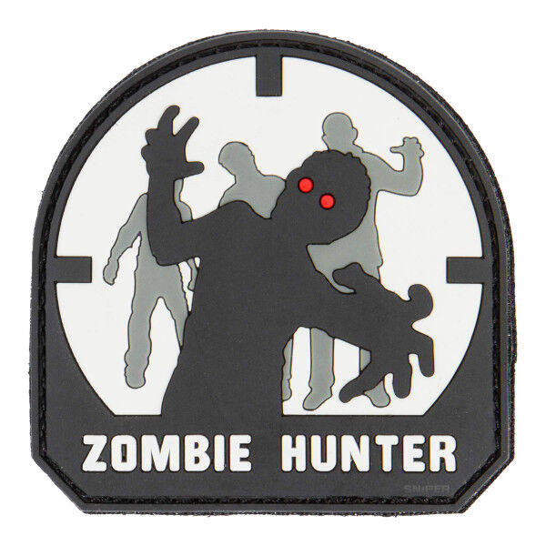 Patch 3D PVC Zombie hunter, SWAT - Bild 1