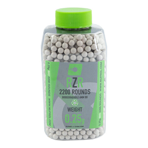 RZR 0,25g Bio BBs (2.200er Flasche) - Bild 1