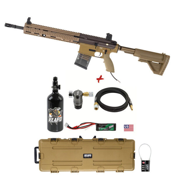 HPA Deal #2 - SAC x Wolverine GE17 HPA DMR Rifle, Tan - Bild 1