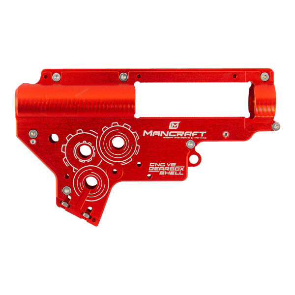CNC Gearbox V2 8mm QSC, Red - Bild 1