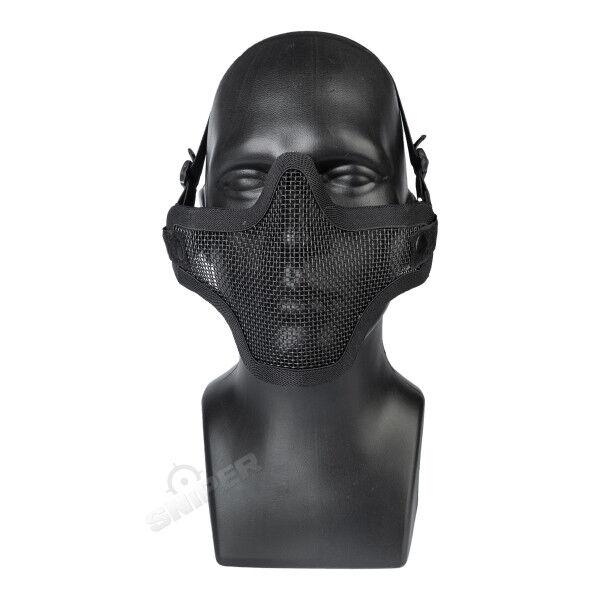 Reapo Dual-Band Scout Gitter Schutzmaske, Black - Bild 1