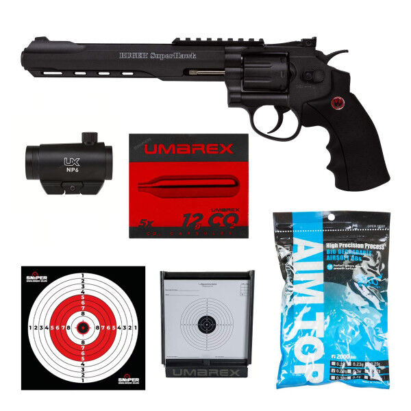 Bundle Deal #2 - Ruger Super Hawk Revolver 8&quot;, Black - Bild 1