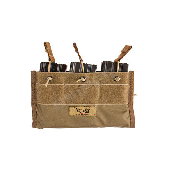 Built-In Triple 5.56 Mag Pouch, Coyote Brown - Bild 1