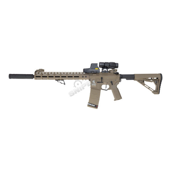 Prep my Airsoft #2 - Lancer Archon Gen3 ETU M-Lok 14&quot; M4 (S)AEG, Tan - Bild 1