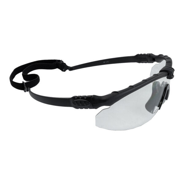 NP Battle Pro´s Schutzbrille Black, Clear Lense - Bild 1