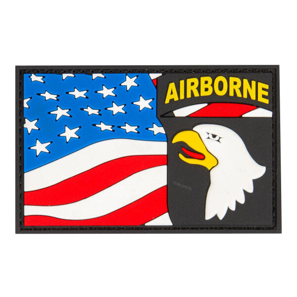 Patch 3D PVC 101st Airborne flag - Bild 1