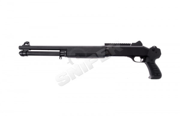 M3 Compact Spring Shotgun, Black - Bild 1