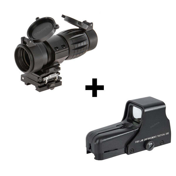 FXD Magnifier + 552 Red Dot Magnifier Set - Bild 1