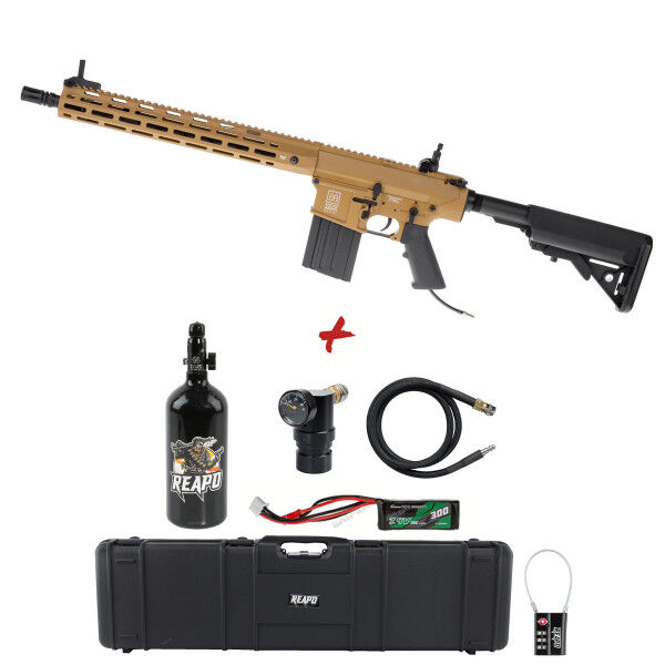 HPA Deal #1 - SAC x Wolverine SA-E35 DMR Rifle HPA, Tan - Bild 1