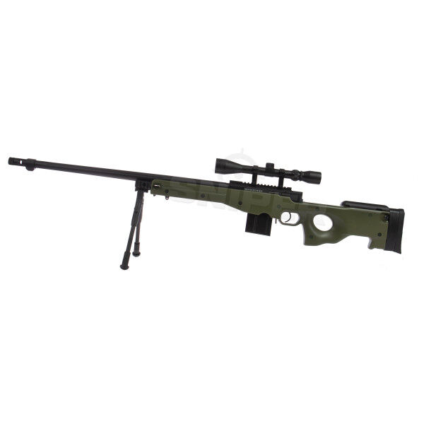 MB01 AWP FH Scharfschützengewehr Upgraded Softair Sniper Set, OD - Bild 1