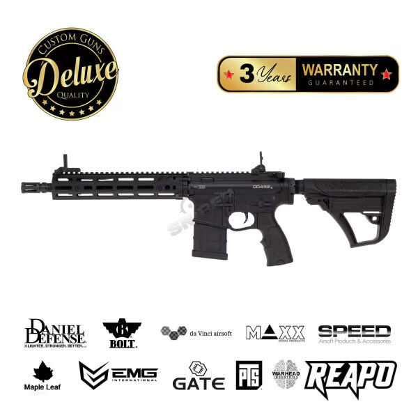 SAC Daniel Defense RIS III (S)AEG New Gen, Black - Bild 1