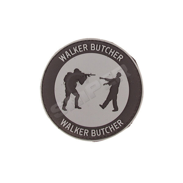 Walker Butcher PVC Patch, grey (B57) - Bild 1