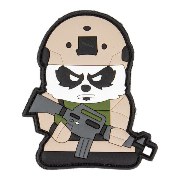 3D PVC Patch Tactical Panda - Bild 1
