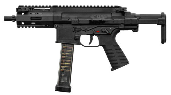 Maruyama SPC-9 Pro PDW Submachine GBB Gun, Black - Bild 1