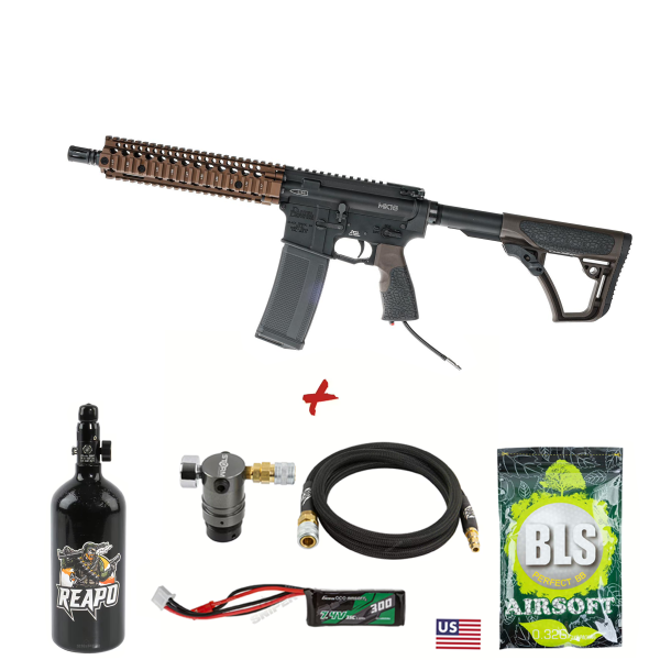 HPA Deal #2- Wolverine MTW Daniel Defense MK18 RIS II Milspec HPA, Dualtone - Bild 1