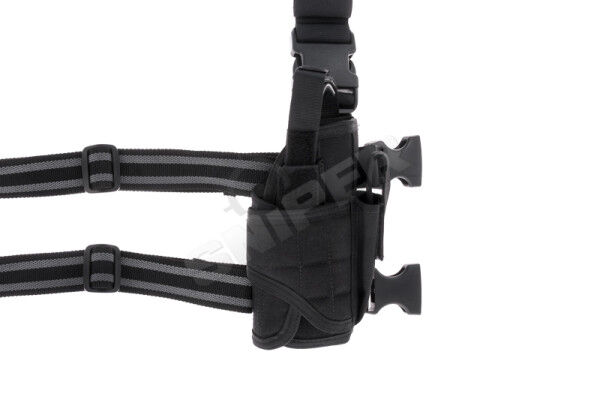 Tornado Tactical Leg Holster rechts, Black - Bild 1