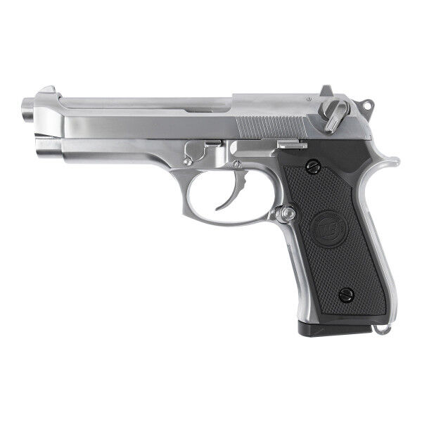 WE M9 Full Metal Silver CO2 Softair Pistole - Bild 1