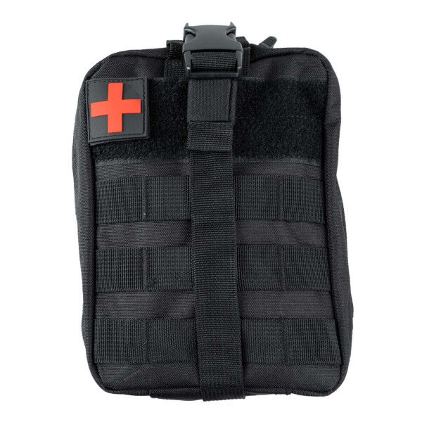 Large Tear-off First Aid Kit, Black - Bild 1