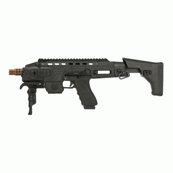 APS Action Combat Pistole CO2, Black - Bild 1