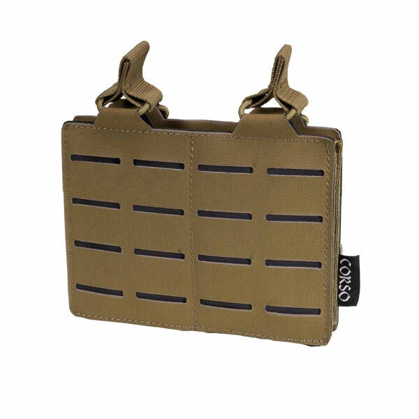 Corso Tactical Double Mag-Pouch Dagger MK1 für M4, Coyote - Bild 1