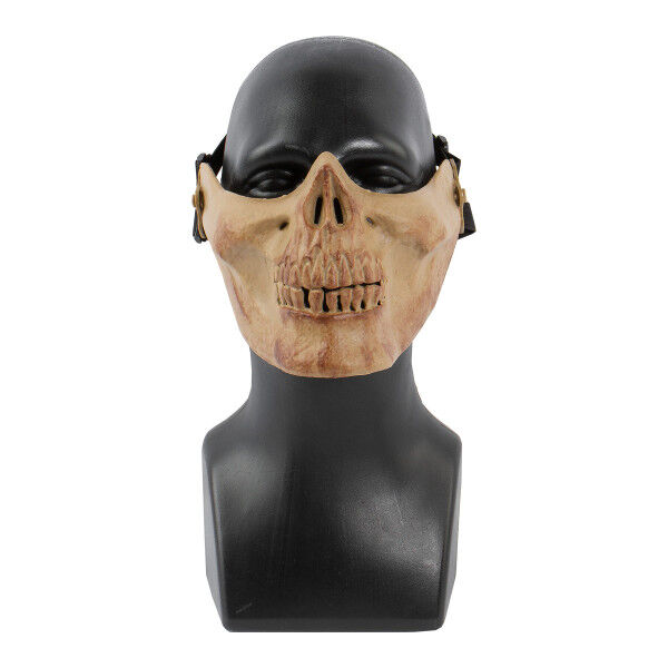 Skull Half-Mask, Dried Bone Skeleton - Bild 1