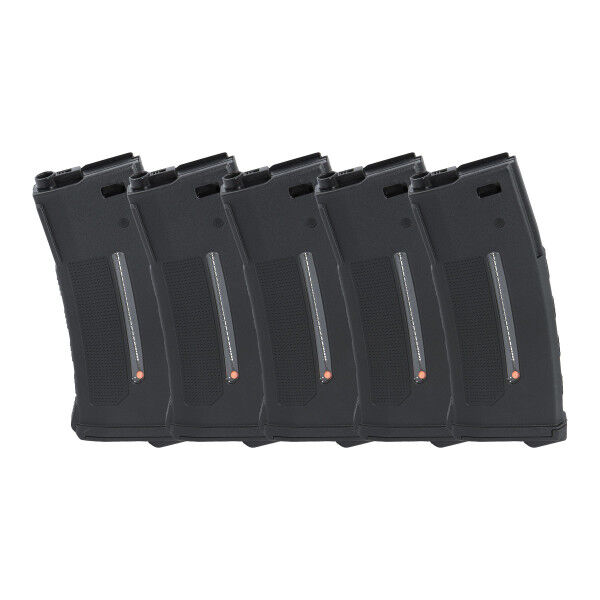 PTS EPM1 Enhanced Magazin für M4 250rds, Black, 5er-Set - Bild 1