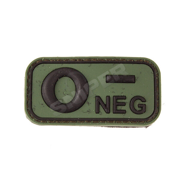 Blood Type 3D PVF Patch 0-, od (B171) - Bild 1