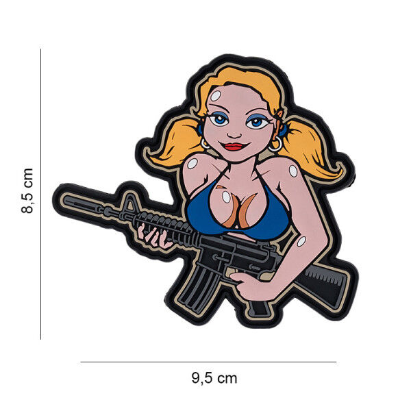 Patch 3D PVC Tactical Girl - Bild 1