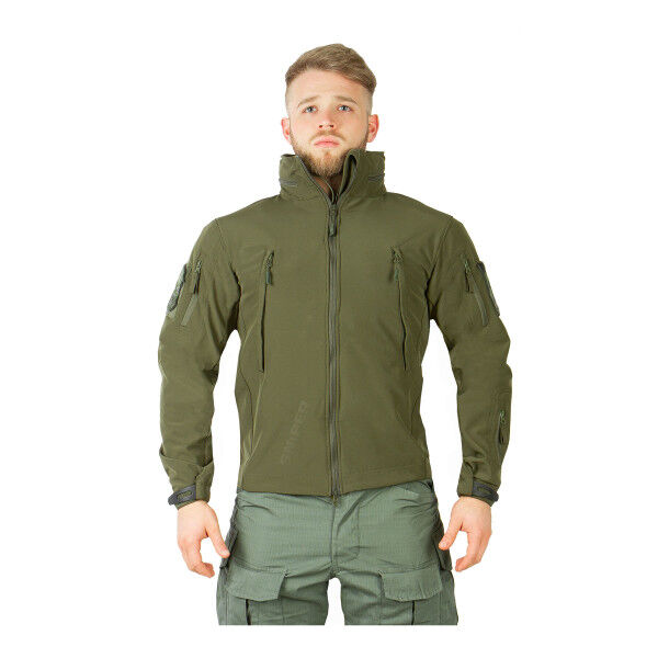 Soft Shell Jacket Tactical, OD - Bild 1