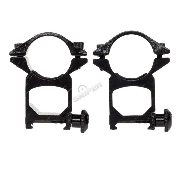 Specna Arms High-Profile 25mm Ring Mount Set, Black - Bild 1